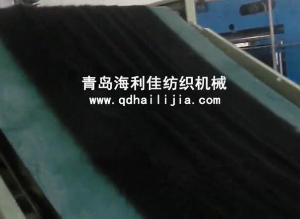 大棚保温被生产线视频