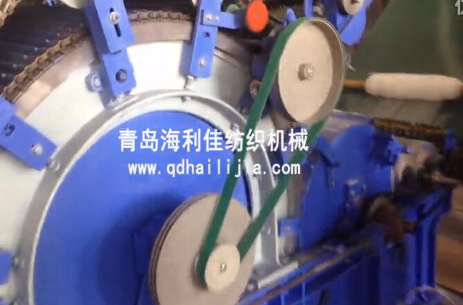 梳理机+铺网机视频